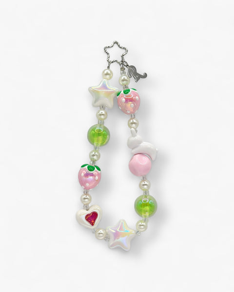 Hop Berry Phone Charm in Pink