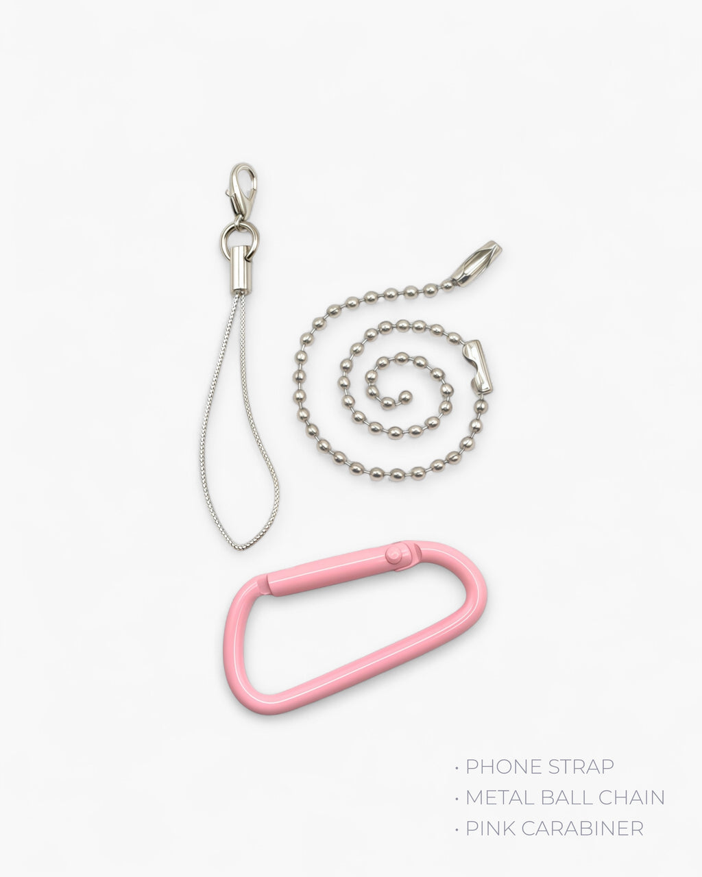 Lunas Phone Charm in Cerise