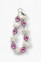 Twinkle Twins Phone Charm in Plush White