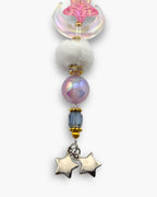 Lunas Wand Phone Charm in Pink
