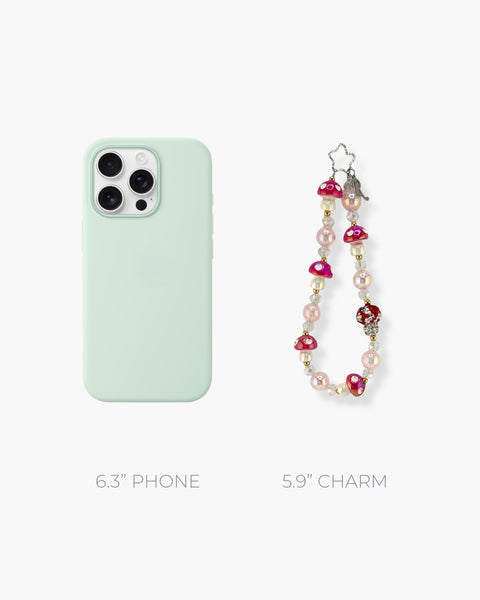 Mushrooms Phone Charm