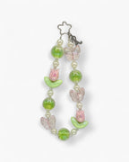 Papillon Garden Phone Charm in Green