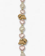 Puppy Love Phone Charm in Brown