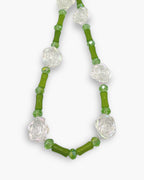 Jade Camellia Phone Charm