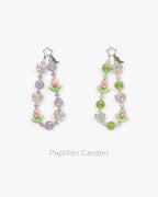 Papillon Garden Phone Charm in Lilac