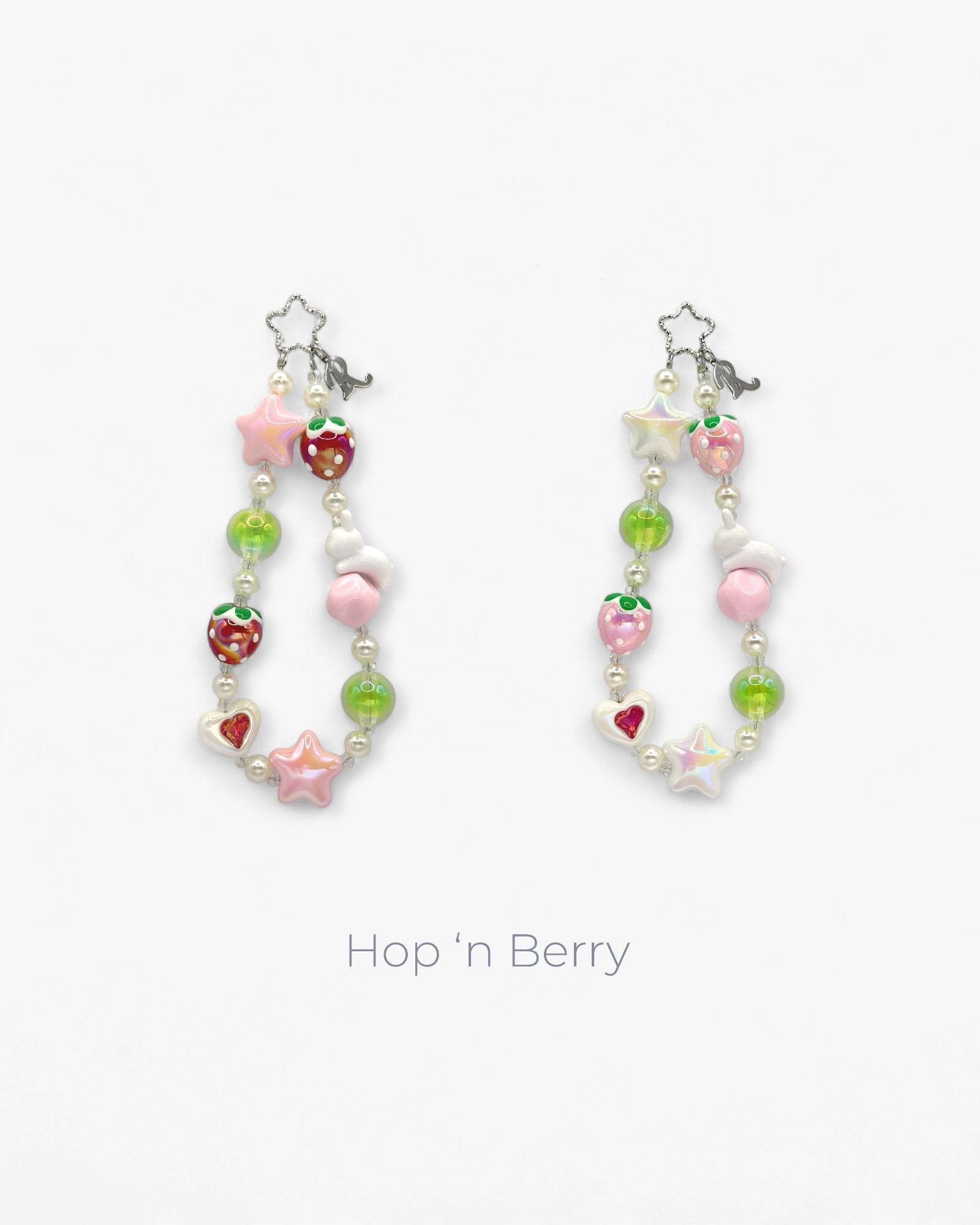 Hop Berry Phone Charm in Red