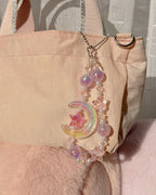 Lunas Phone Charm in Cerise