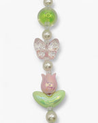 Papillon Garden Phone Charm in Green
