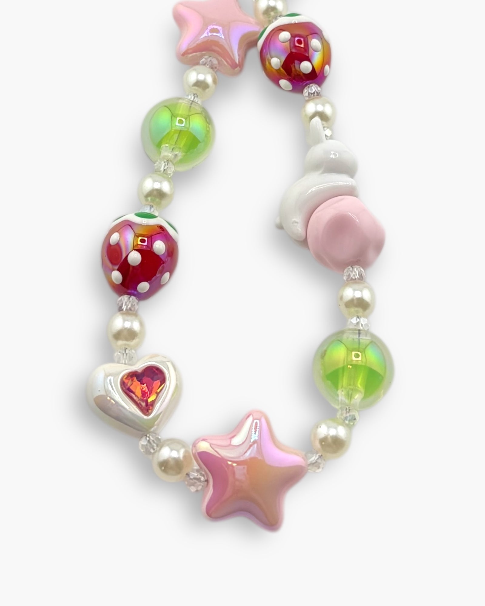 Hop Berry Phone Charm in Red